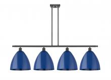 Innovations Lighting 516-4I-OB-MBD-12-BL - Plymouth - 4 Light - 50 inch - Oil Rubbed Bronze - Cord hung - Island Light