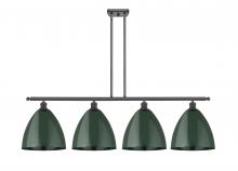 Innovations Lighting 516-4I-OB-MBD-12-GR - Plymouth - 4 Light - 50 inch - Oil Rubbed Bronze - Cord hung - Island Light