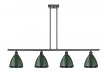 Innovations Lighting 516-4I-OB-MBD-75-GR - Plymouth - 4 Light - 48 inch - Oil Rubbed Bronze - Cord hung - Island Light