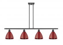 Innovations Lighting 516-4I-OB-MBD-75-RD - Plymouth - 4 Light - 48 inch - Oil Rubbed Bronze - Cord hung - Island Light