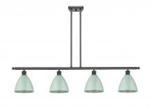 Innovations Lighting 516-4I-OB-MBD-75-SF - Plymouth - 4 Light - 48 inch - Oil Rubbed Bronze - Cord hung - Island Light