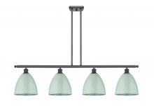 Innovations Lighting 516-4I-OB-MBD-9-SF - Plymouth - 4 Light - 48 inch - Oil Rubbed Bronze - Cord hung - Island Light