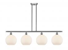 Innovations Lighting 516-4I-SN-G121-10 - Athens - 4 Light - 48 inch - Brushed Satin Nickel - Stem Hung - Island Light