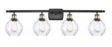 Innovations Lighting 516-4W-BAB-G362 - Waverly - 4 Light - 36 inch - Black Antique Brass - Bath Vanity Light
