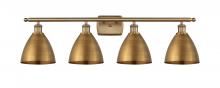 Innovations Lighting 516-4W-BB-MBD-75-BB - Bristol - 4 Light - 38 inch - Brushed Brass - Bath Vanity Light