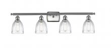 Innovations Lighting 516-4W-SN-G442 - Brookfield - 4 Light - 36 inch - Brushed Satin Nickel - Bath Vanity Light