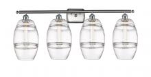 Innovations Lighting 516-4W-SN-G557-8CL - Vaz - 4 Light - 38 inch - Brushed Satin Nickel - Bath Vanity Light