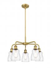 Innovations Lighting 516-5CR-BB-G392 - Ellery - 5 Light - 23 inch - Brushed Brass - Chandelier