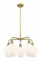 Innovations Lighting 516-5CR-BB-G651-8 - Cindyrella - 5 Light - 26 inch - Brushed Brass - Chandelier