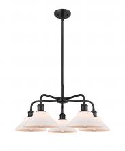 Innovations Lighting 516-5CR-BK-G131 - Orwell - 5 Light - 26 inch - Matte Black - Chandelier