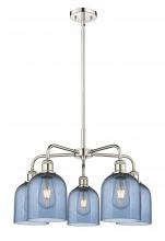 Innovations Lighting 516-5CR-PN-G558-6BL - Bella - 5 Light - 24 inch - Polished Nickel - Chandelier