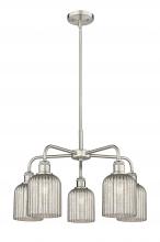 Innovations Lighting 516-5CR-SN-G559-5ME - Bridal Veil - 5 Light - 23 inch - Satin Nickel - Chandelier