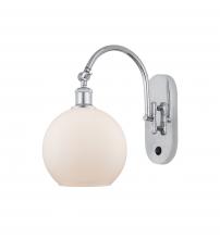 Innovations Lighting 518-1W-PC-G121-8 - Athens - 1 Light - 8 inch - Polished Chrome - Sconce
