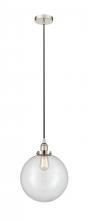 Innovations Lighting 616-1PH-PN-G202-12 - Beacon - 1 Light - 12 inch - Polished Nickel - Cord hung - Mini Pendant