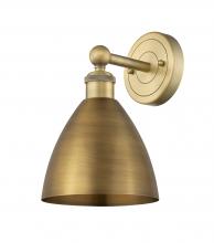 Innovations Lighting 616-1W-BB-MBD-75-BB - Bristol - 1 Light - 8 inch - Brushed Brass - Sconce