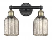 Innovations Lighting 616-2W-BAB-G559-5ME - Bridal Veil - 2 Light - 14 inch - Black Antique Brass - Bath Vanity Light