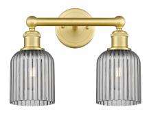 Innovations Lighting 616-2W-SG-G559-5SM - Bridal Veil - 2 Light - 14 inch - Satin Gold - Bath Vanity Light