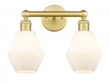 Innovations Lighting 616-2W-SG-G651-6 - Cindyrella - 2 Light - 15 inch - Satin Gold - Bath Vanity Light