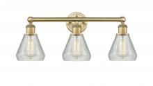 Innovations Lighting 616-3W-BB-G275 - Conesus - 3 Light - 24 inch - Brushed Brass - Bath Vanity Light