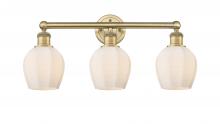 Innovations Lighting 616-3W-BB-G461-6 - Norfolk - 3 Light - 24 inch - Brushed Brass - Bath Vanity Light