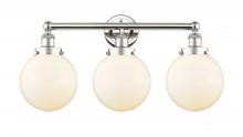 Innovations Lighting 616-3W-PN-G201-8 - Beacon - 3 Light - 26 inch - Polished Nickel - Bath Vanity Light