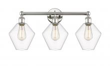 Innovations Lighting 616-3W-PN-G652-8 - Cindyrella - 3 Light - 26 inch - Polished Nickel - Bath Vanity Light