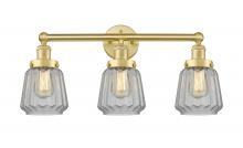  616-3W-SG-G142 - Chatham - 3 Light - 25 inch - Satin Gold - Bath Vanity Light