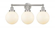 Innovations Lighting 616-3W-SN-G201-8 - Beacon - 3 Light - 26 inch - Brushed Satin Nickel - Bath Vanity Light