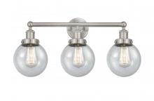 Innovations Lighting 616-3W-SN-G204-6 - Beacon - 3 Light - 24 inch - Brushed Satin Nickel - Bath Vanity Light