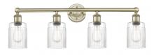 Innovations Lighting 616-4W-AB-G342 - Hadley - 4 Light - 32 inch - Antique Brass - Bath Vanity Light