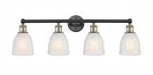 Innovations Lighting 616-4W-BAB-G441 - Brookfield - 4 Light - 33 inch - Black Antique Brass - Bath Vanity Light