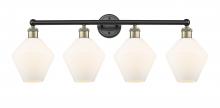 Innovations Lighting 616-4W-BAB-G651-8 - Cindyrella - 4 Light - 35 inch - Black Antique Brass - Bath Vanity Light