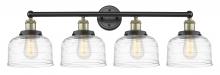 Innovations Lighting 616-4W-BAB-G713 - Bell - 4 Light - 35 inch - Black Antique Brass - Bath Vanity Light