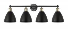 Innovations Lighting 616-4W-BAB-MBD-75-BK - Bristol - 4 Light - 35 inch - Black Antique Brass - Bath Vanity Light