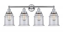 Innovations Lighting 616-4W-PC-G184 - Canton - 4 Light - 33 inch - Polished Chrome - Bath Vanity Light