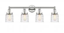 Innovations Lighting 616-4W-PN-G513 - Bell - 4 Light - 32 inch - Polished Nickel - Bath Vanity Light