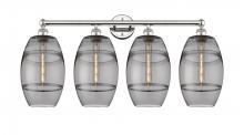 Innovations Lighting 616-4W-PN-G557-8SM - Vaz - 4 Light - 35 inch - Polished Nickel - Bath Vanity Light