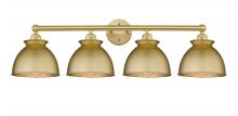 Innovations Lighting 616-4W-SG-M14-SG - Adirondack - 4 Light - 35 inch - Satin Gold - Bath Vanity Light