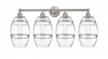 Innovations Lighting 616-4W-SN-G557-8CL - Vaz - 4 Light - 35 inch - Satin Nickel - Bath Vanity Light