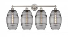 Innovations Lighting 616-4W-SN-G557-8SM - Vaz - 4 Light - 35 inch - Satin Nickel - Bath Vanity Light