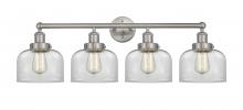 Innovations Lighting 616-4W-SN-G72 - Bell - 4 Light - 35 inch - Brushed Satin Nickel - Bath Vanity Light