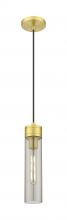 Innovations Lighting 617-1P-SG-G617-11SM - Boreas - 1 Light - 3 inch - Satin Gold - Cord Hung - Mini Pendant