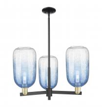 Innovations Lighting 716-3CR-BAB-G482-7SB - Brookhaven Cloche - 3 Light - 18 inch - Black Antique Brass - Flush Mount