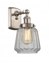 Innovations Lighting 916-1W-SN-G142 - Chatham - 1 Light - 6 inch - Brushed Satin Nickel - Sconce