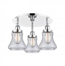 Innovations Lighting 916-3C-PC-G194 - Bellmont - 3 Light - 18 inch - Polished Chrome - Flush Mount