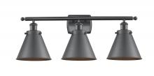 Innovations Lighting 916-3W-BK-M13 - Appalachian - 3 Light - 26 inch - Matte Black - Bath Vanity Light