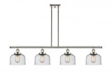 Innovations Lighting 916-4I-PN-G74 - Bell - 4 Light - 48 inch - Polished Nickel - Stem Hung - Island Light