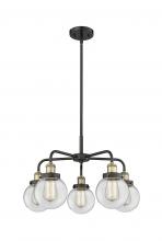 Innovations Lighting 916-5CR-BAB-G202-6 - Beacon - 5 Light - 25 inch - Black Antique Brass - Chandelier