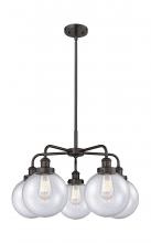 Innovations Lighting 916-5CR-OB-G204-8 - Beacon - 5 Light - 27 inch - Oil Rubbed Bronze - Chandelier