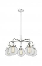 Innovations Lighting 916-5CR-PC-G202-6 - Beacon - 5 Light - 25 inch - Polished Chrome - Chandelier